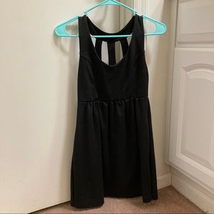Size small black mini dress